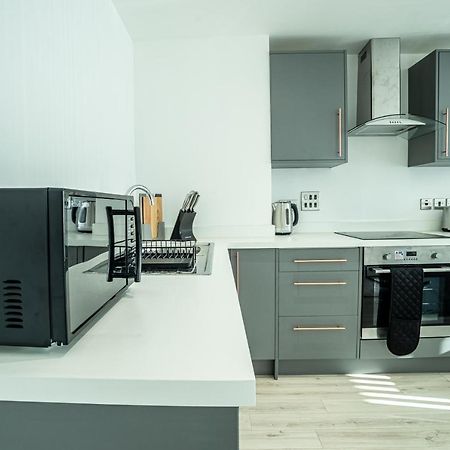 Modern Luxe 1 & 2 Bed Apts Near Granby Plaza By Sojo Stay Leicester Dış mekan fotoğraf