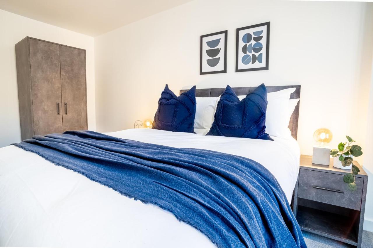 Modern Luxe 1 & 2 Bed Apts Near Granby Plaza By Sojo Stay Leicester Dış mekan fotoğraf