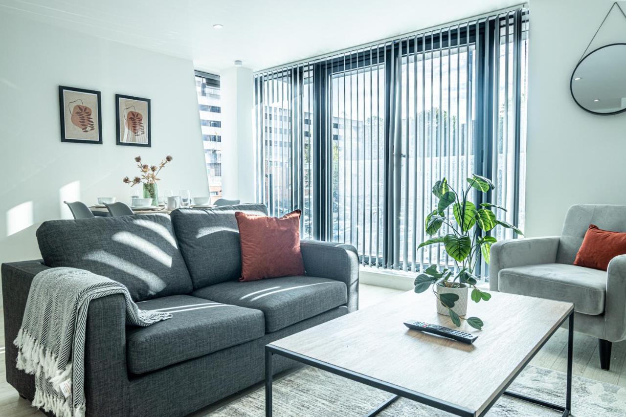 Modern Luxe 1 & 2 Bed Apts Near Granby Plaza By Sojo Stay Leicester Dış mekan fotoğraf